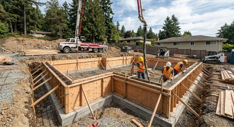 Cement Foundation Installation in Charleston, SC