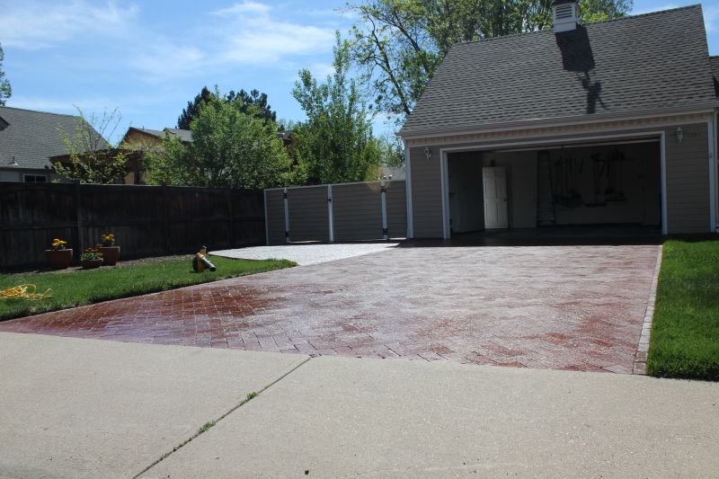 Stamped Driveway Installation