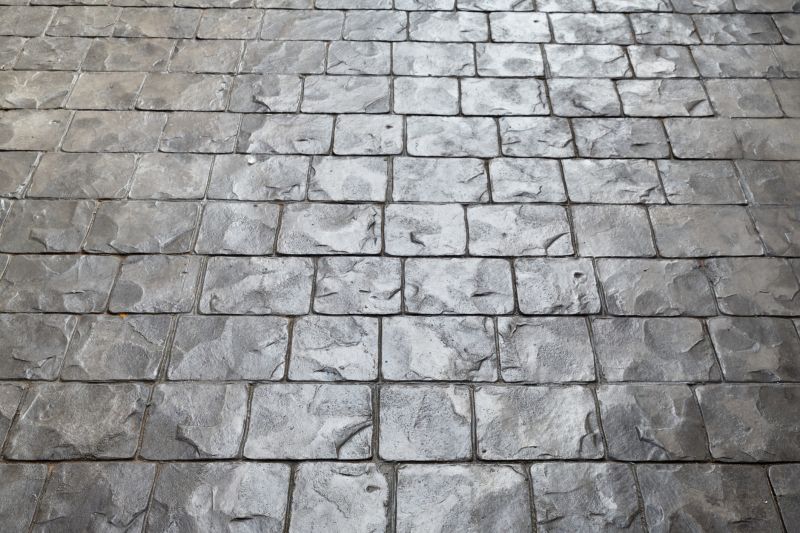 Stamped Driveway Installation