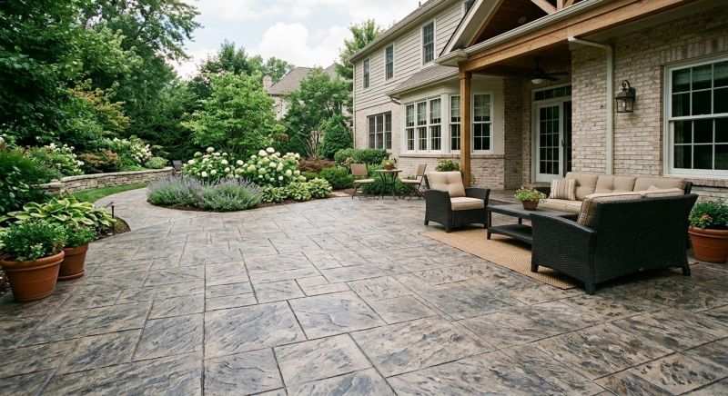 Concrete Patio Finishing in Fort Worth, TX