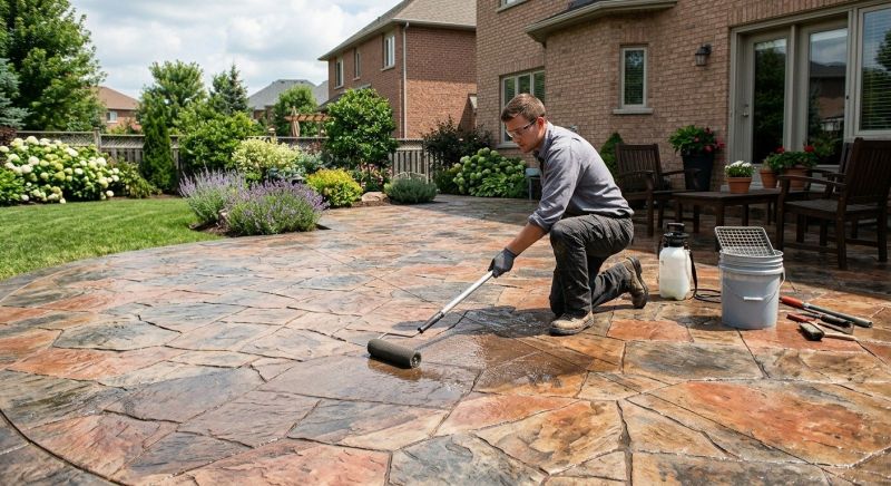 Concrete Tinting in Frisco, TX
