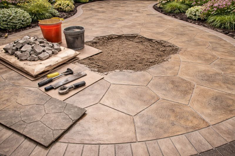 Decorative Concrete Repair in Santa Cruz, CA