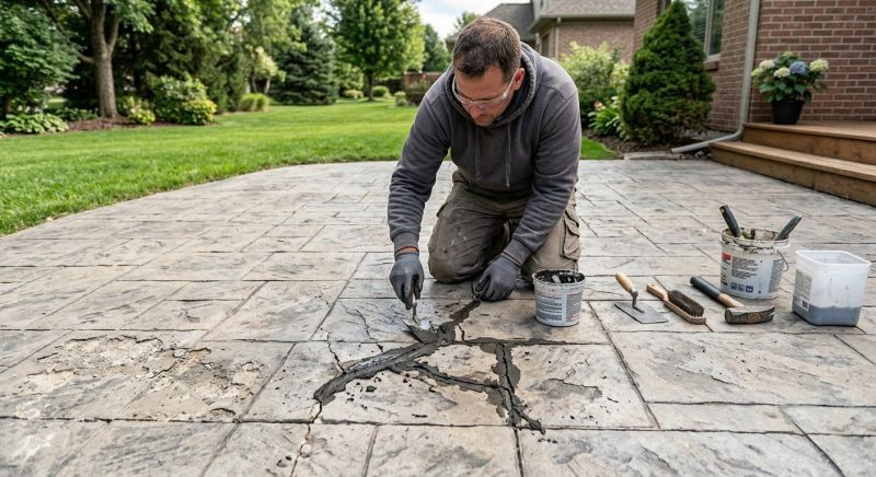 Decorative Concrete Repair in North Fort Myers, FL