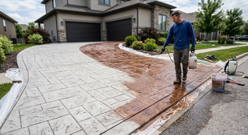 Driveway Acid Washing in Fort Worth, TX