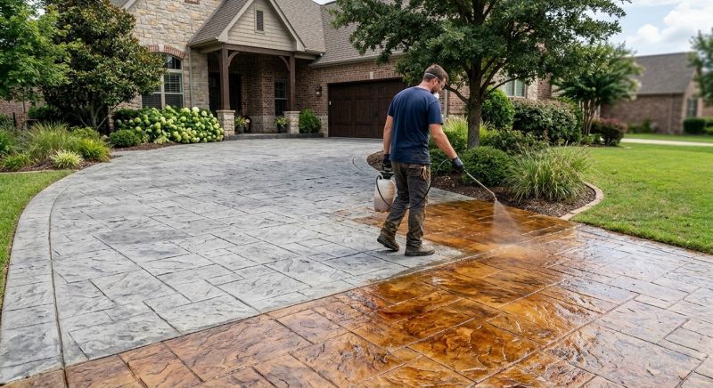 Driveway Refinishing in Fort Worth, TX