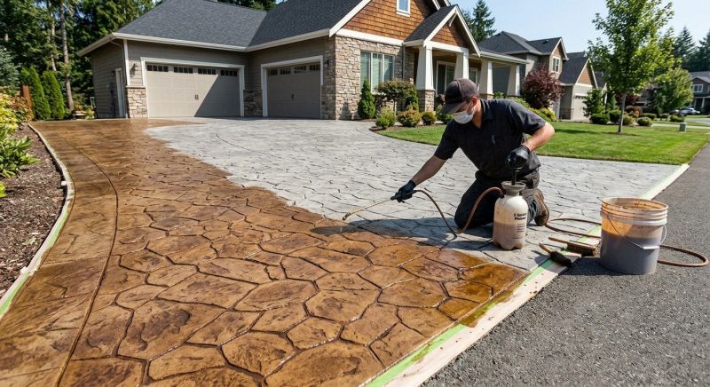 Driveway Refinishing in Dallas, TX