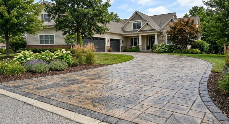 Driveway Stamping in Frisco, TX