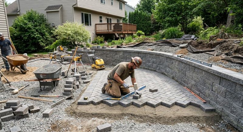 Hardscape Pavers Installation in Fairfield County, CT