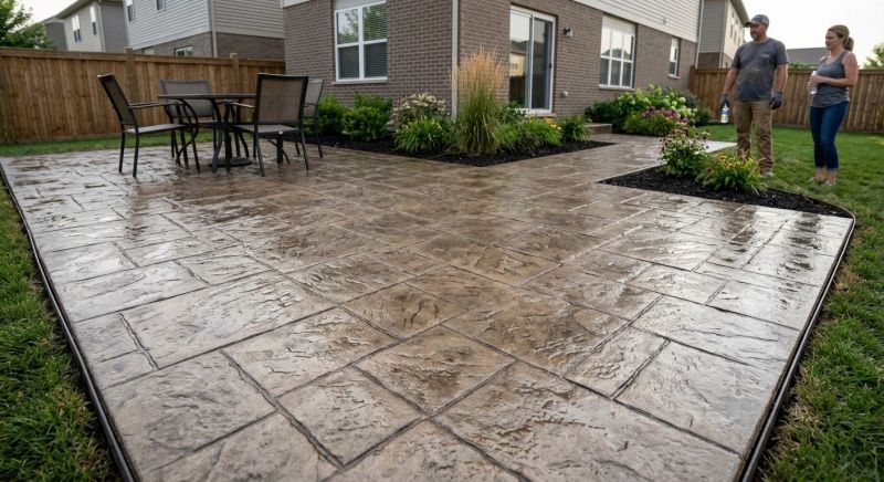Patio Stamping in Dallas, TX