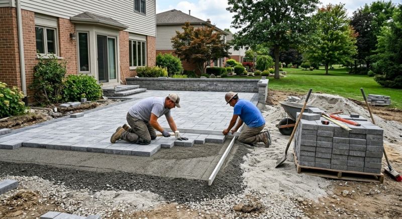 Paver Patio Installation in Fairfield County, CT