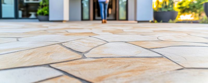 Stamped Concrete Installation in Frisco, TX