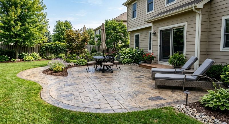 Stamped Concrete Service in Dallas, TX
